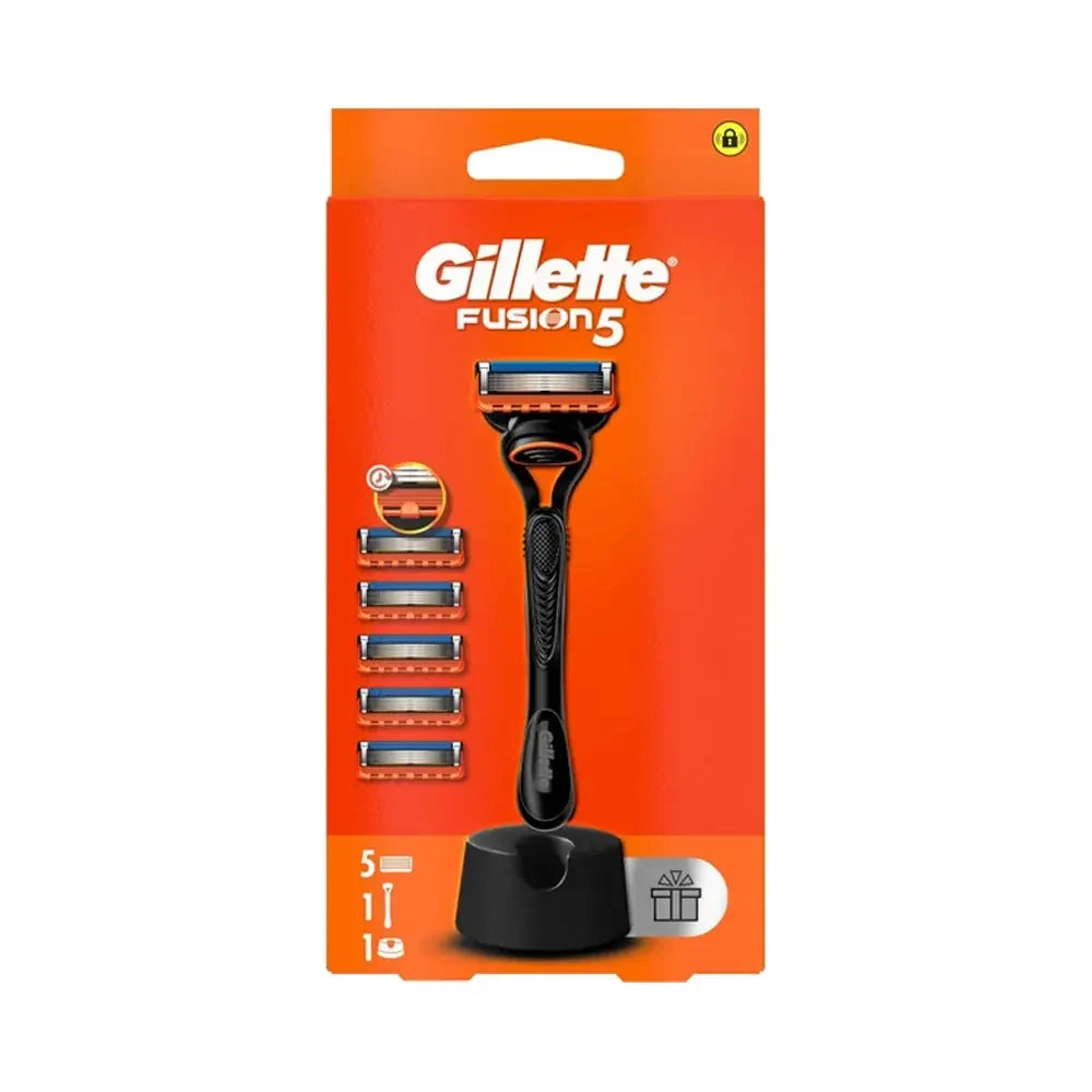 Gillette Fusion5 Razor and 5 Replacement Blade Refills