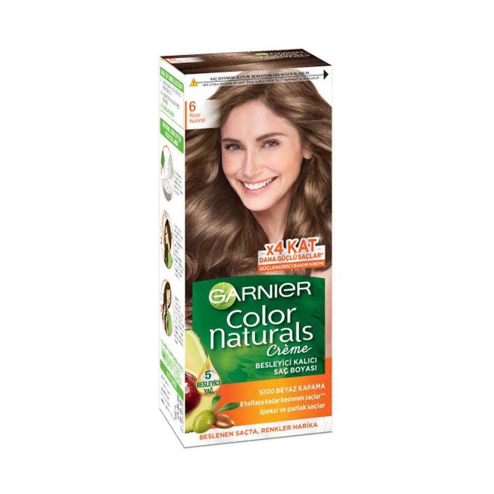 Garnier Color Naturals 6 Dark Blonde Nourishing Hair Color