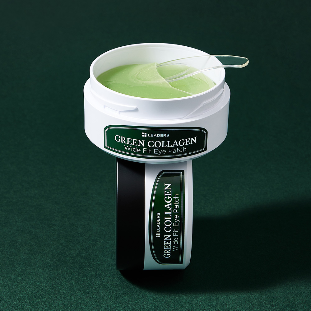 Green Collagen Wide Fit Eye Patch | Leaders