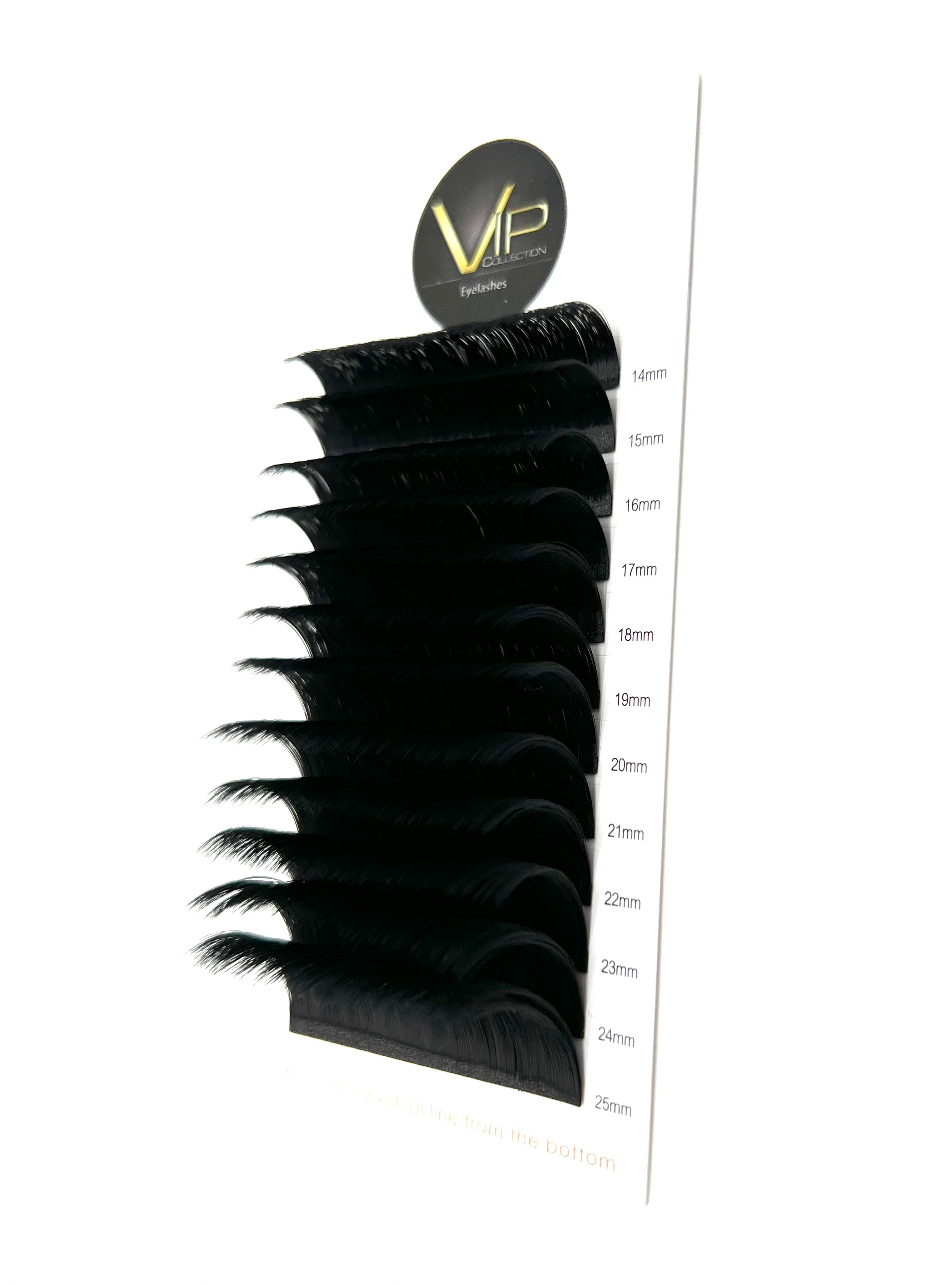 VIP Extensions Quick Fan Lashes DD 05 & DD 07 CC 05 & CC 07 - Choose Size