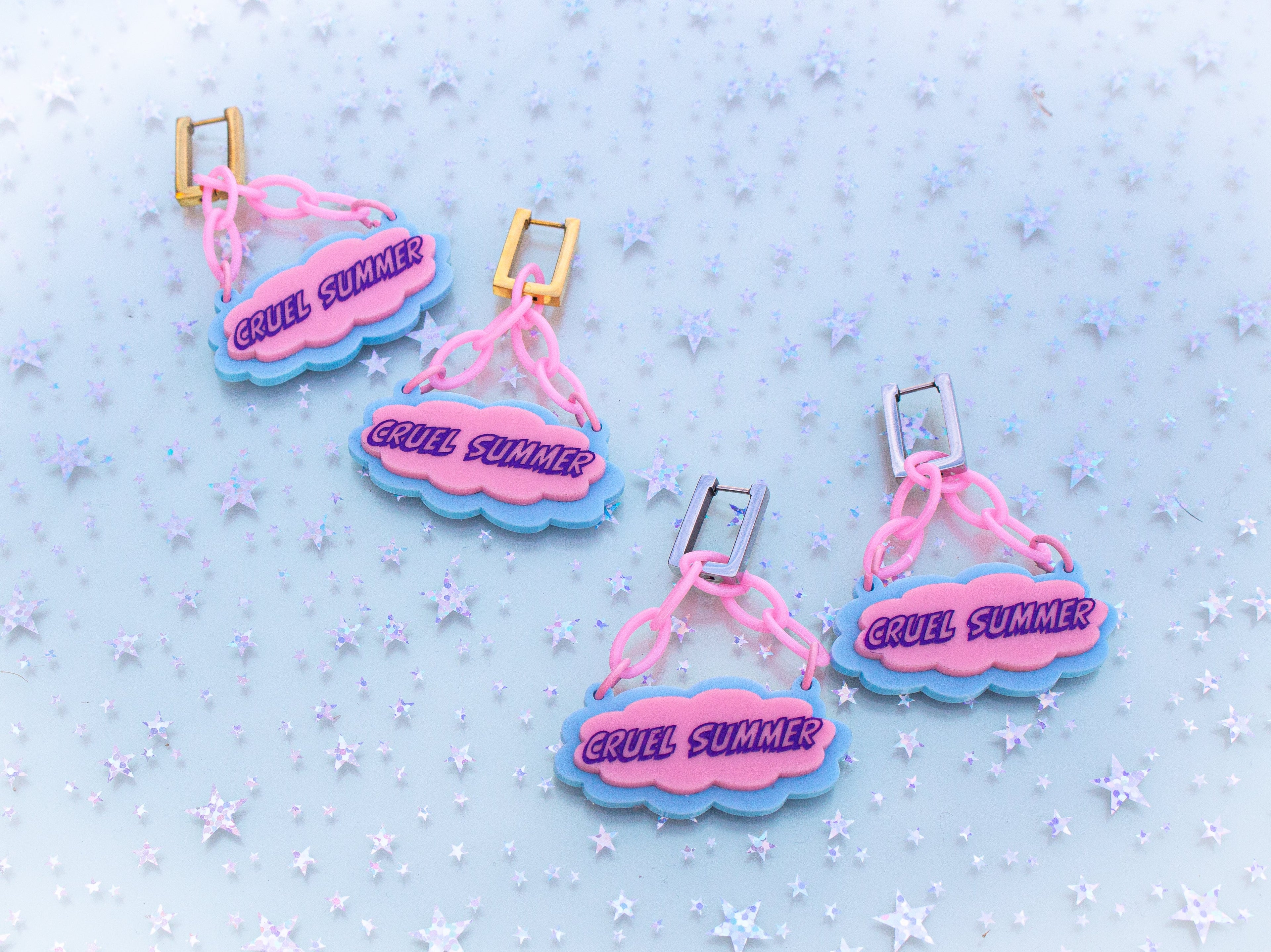 Cruel Summer (2 in 1) Earrings