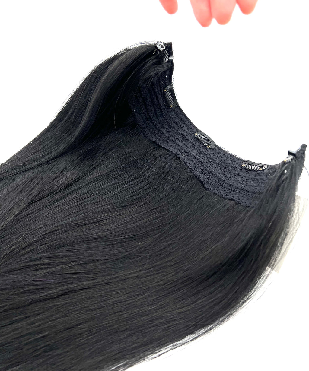 VIP BandX Halo / Silky Straight 18" with Clip