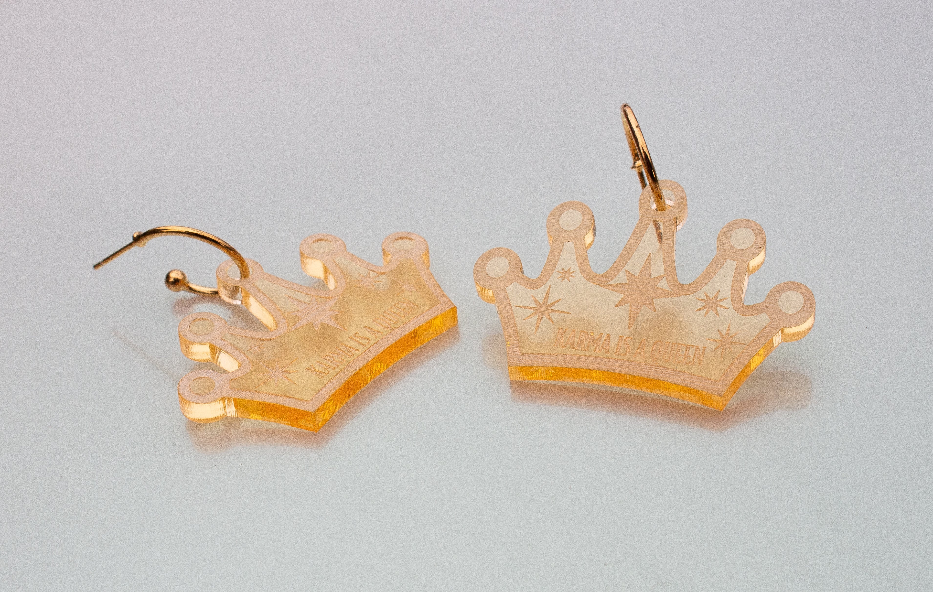 Karma is a Queen Earrings