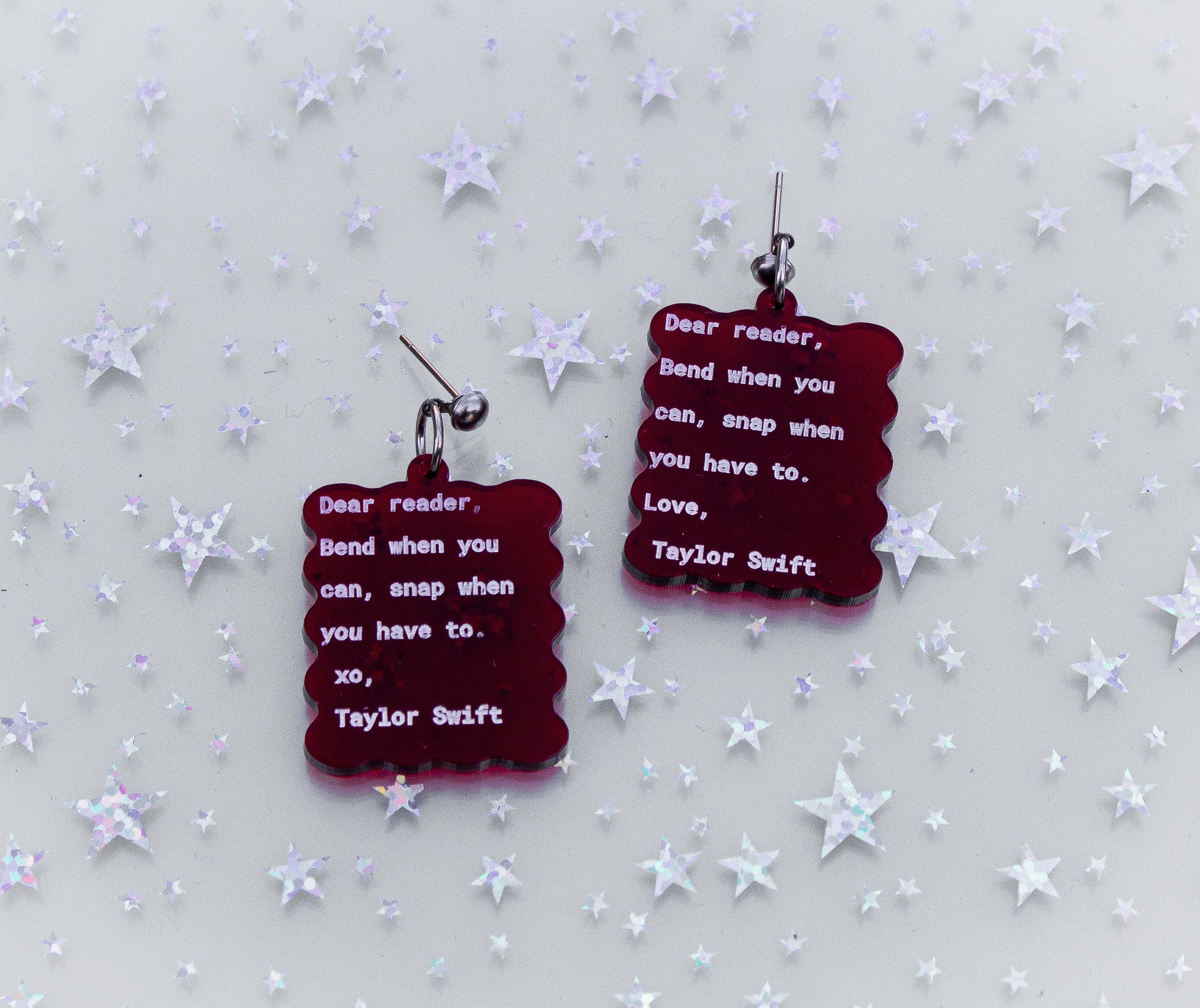 Dear Reader Earrings