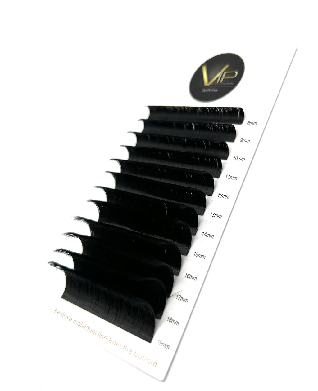 VIP Quick Fan Eyelash Extensions 12 Lines 0.07 D Curl - Pick Size