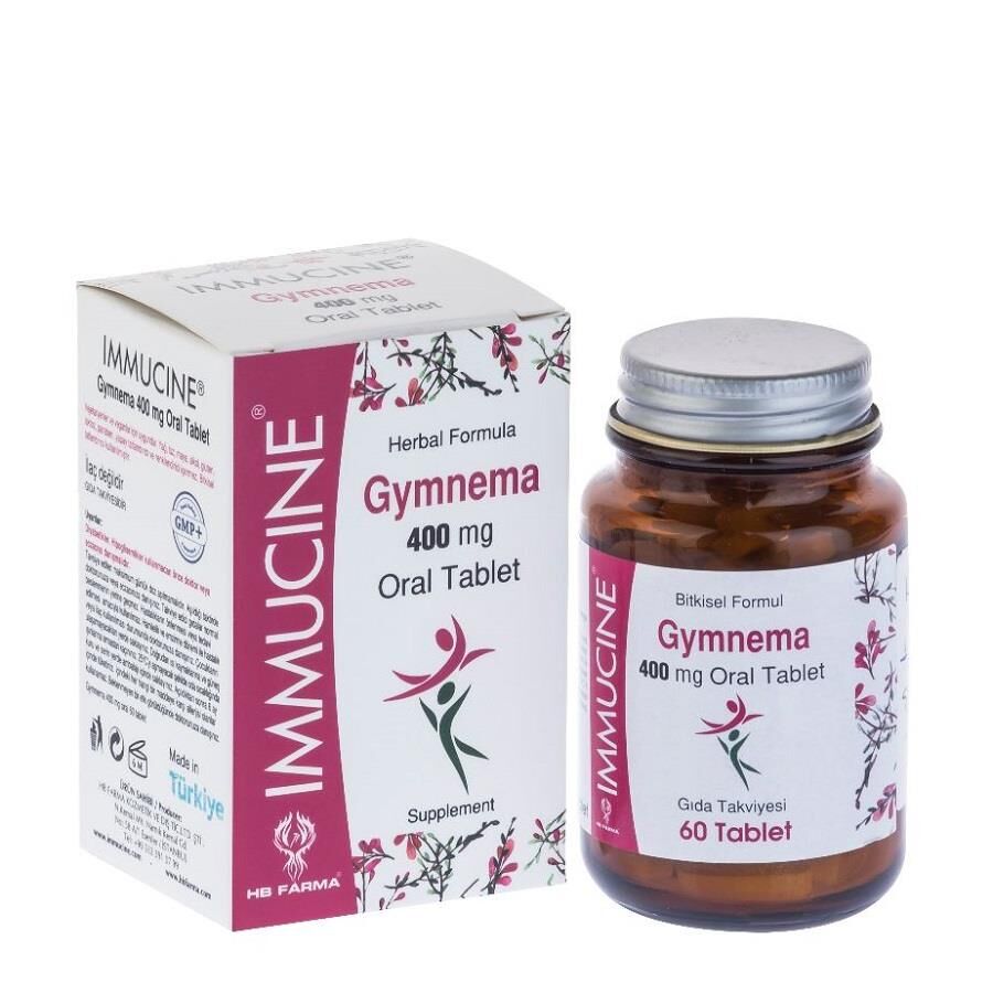 Immucine Gymnema 400mg Dietary Supplement 60 Tablets