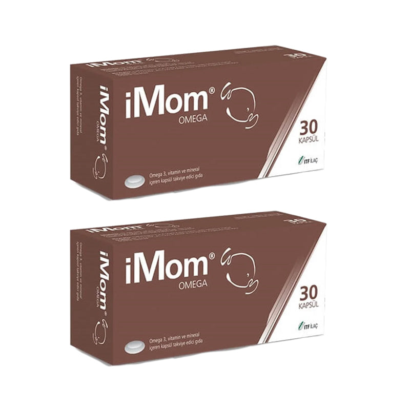 Itf Ilac iMom Omega 3 Dietary Supplement for Moms 60 Capsules