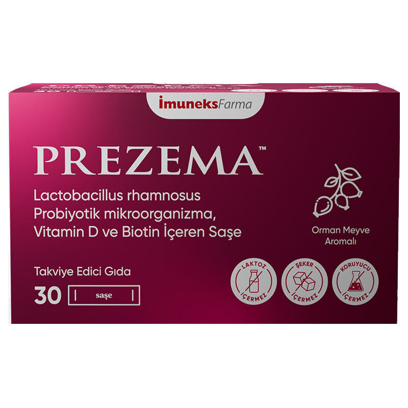 Imuneks Farma Prezema Probiotic & Vitamin Supplement 30 Sachets