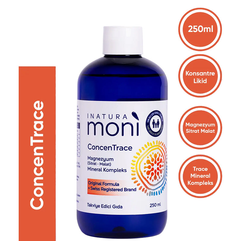 Moni Vitamins Concentrace Magnesium Citrate-Malate 250 ml