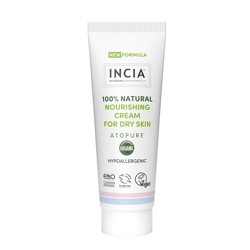 Incia 100% Natural Gel Cream for Dry Skin 60 ml