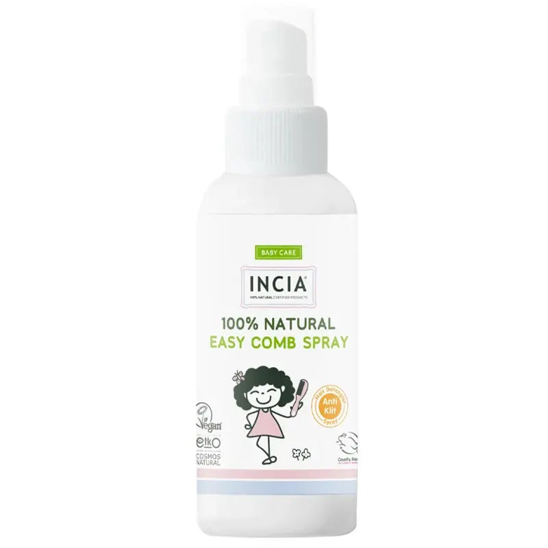 Incia Baby Care Natural Easy Comb Detangling Spray 100ml