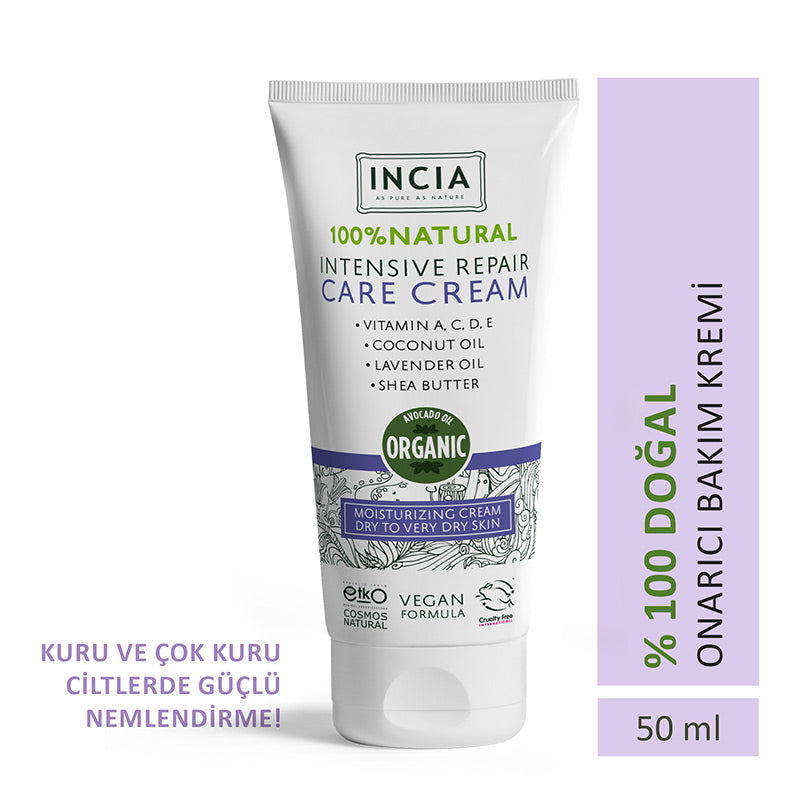 Incia Intensive Care Cream with Shea Butter & Avocado Oil 50 ml