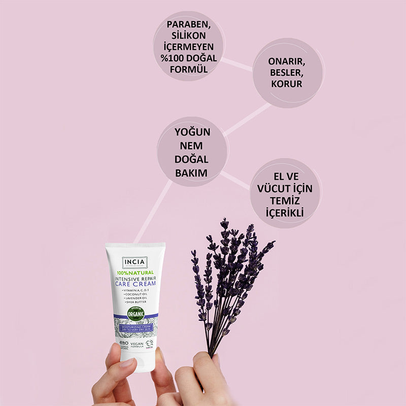 Incia Intensive Care Cream with Shea Butter & Avocado Oil 50 ml