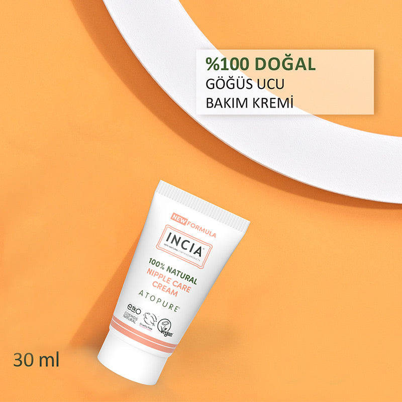 Incia Natural Nipple Care Gel Cream for Nursing Mothers 30 ml