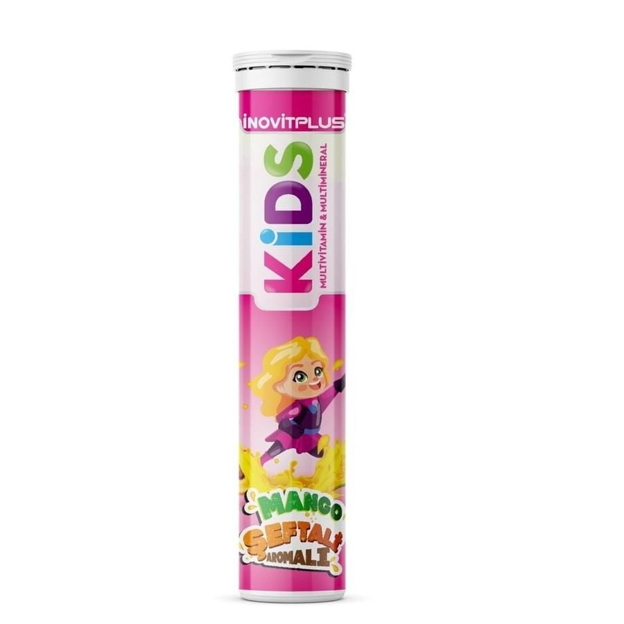 Inovitplus Kids Multivitamin Effervescent Tablets for Girls 20ct