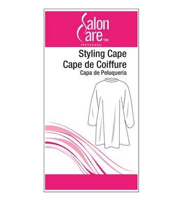 Ion Hair Cutting Cape, White, 1 Piece