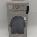 Ion Seersucker Barber Cape 45" x 54" / 14cm x 137cm, Black