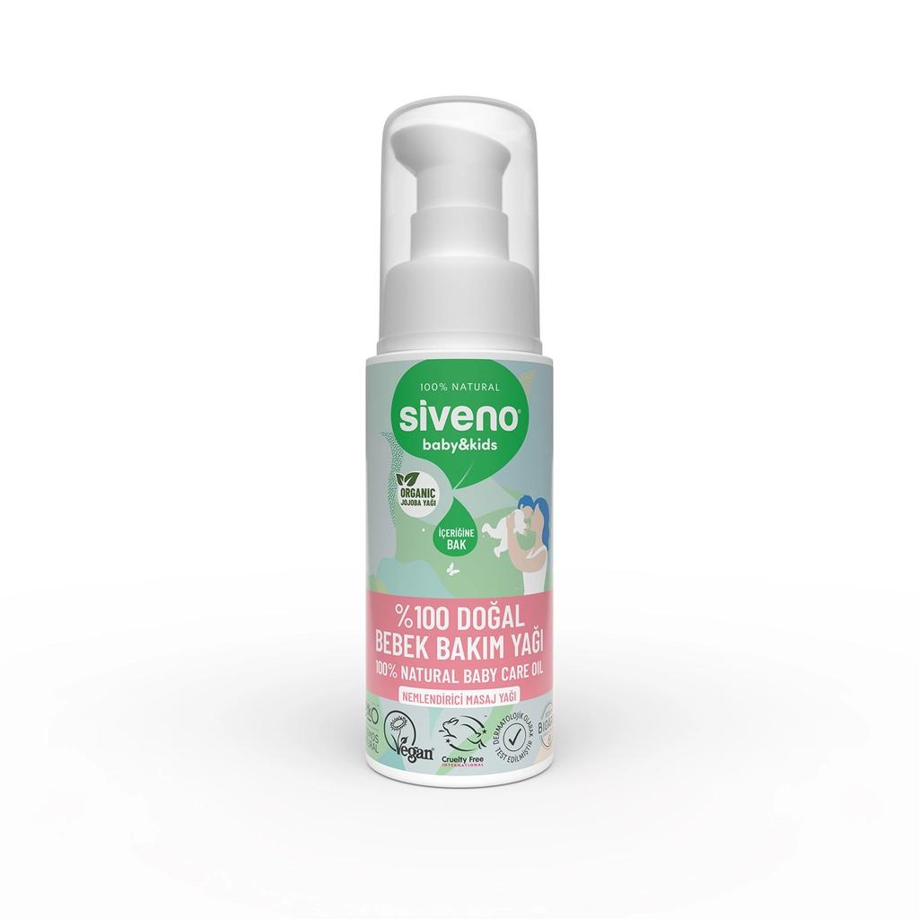 Siveno 100% Natural Baby Care Oil for Soft Skin 50 ml