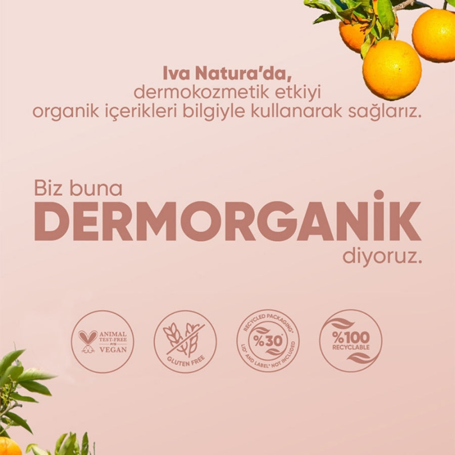 Iva Natura Orange Bark Hand Cream Moisturizing Formula 125 ml