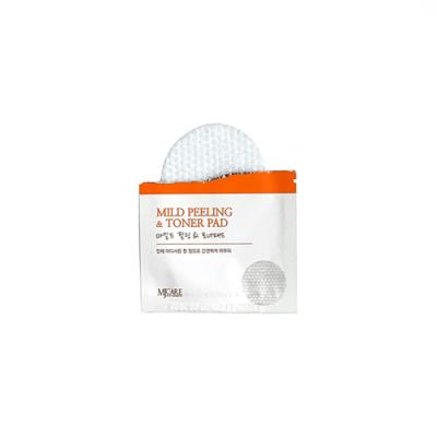 MjCare Mild Peeling Toner Pad for Gentle Exfoliation and Sensitive Skin Care - 10 Count