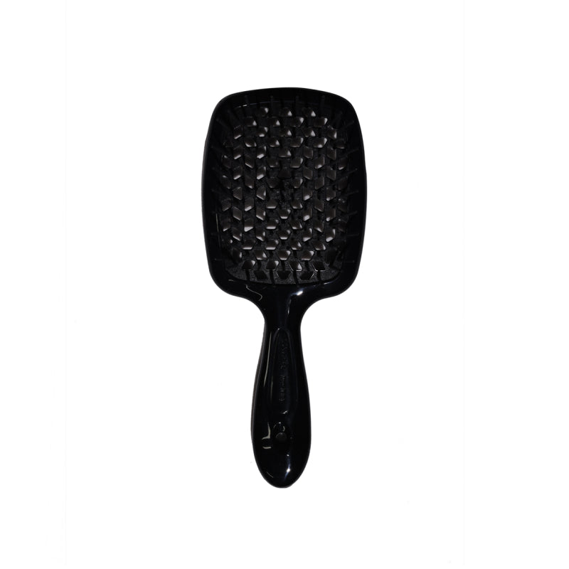 Janeke Superbrush Hair Brush Black Heat-Distributing Design