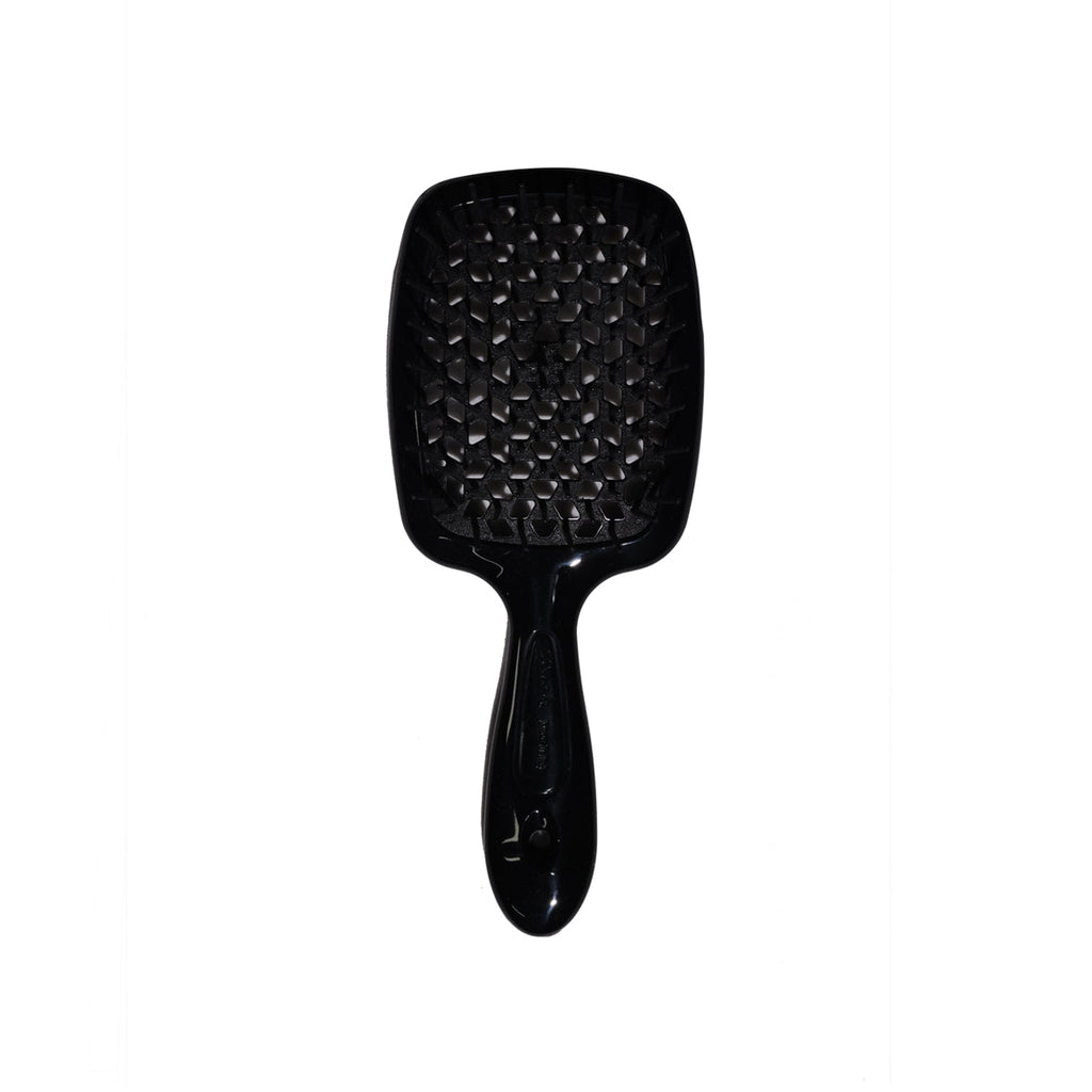 Janeke Superbrush Hair Brush Black Heat-Distributing Design