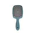 Janeke Superbrush Detangling Hair Brush Turquoise & White