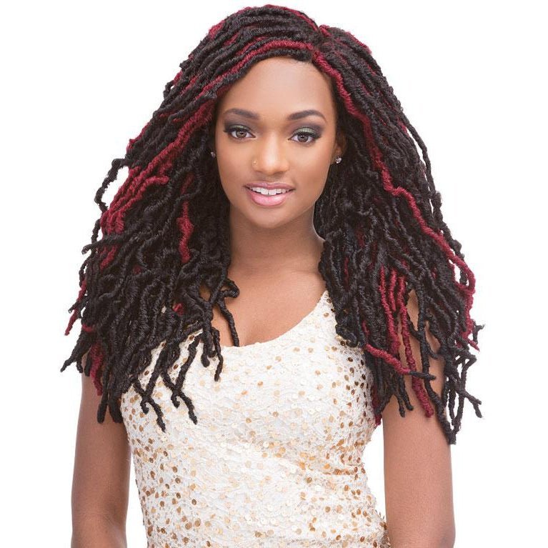 Janet Collection 2X Mambo Natural Born Locs 18" Hair Extensions