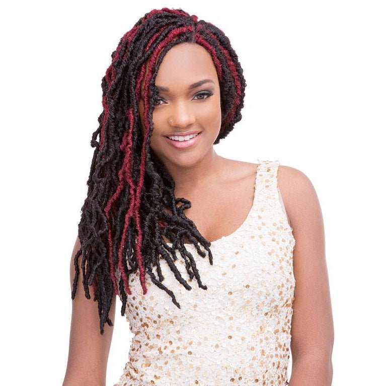 Janet Collection 2X Mambo Natural Born Locs 18" Hair Extensions