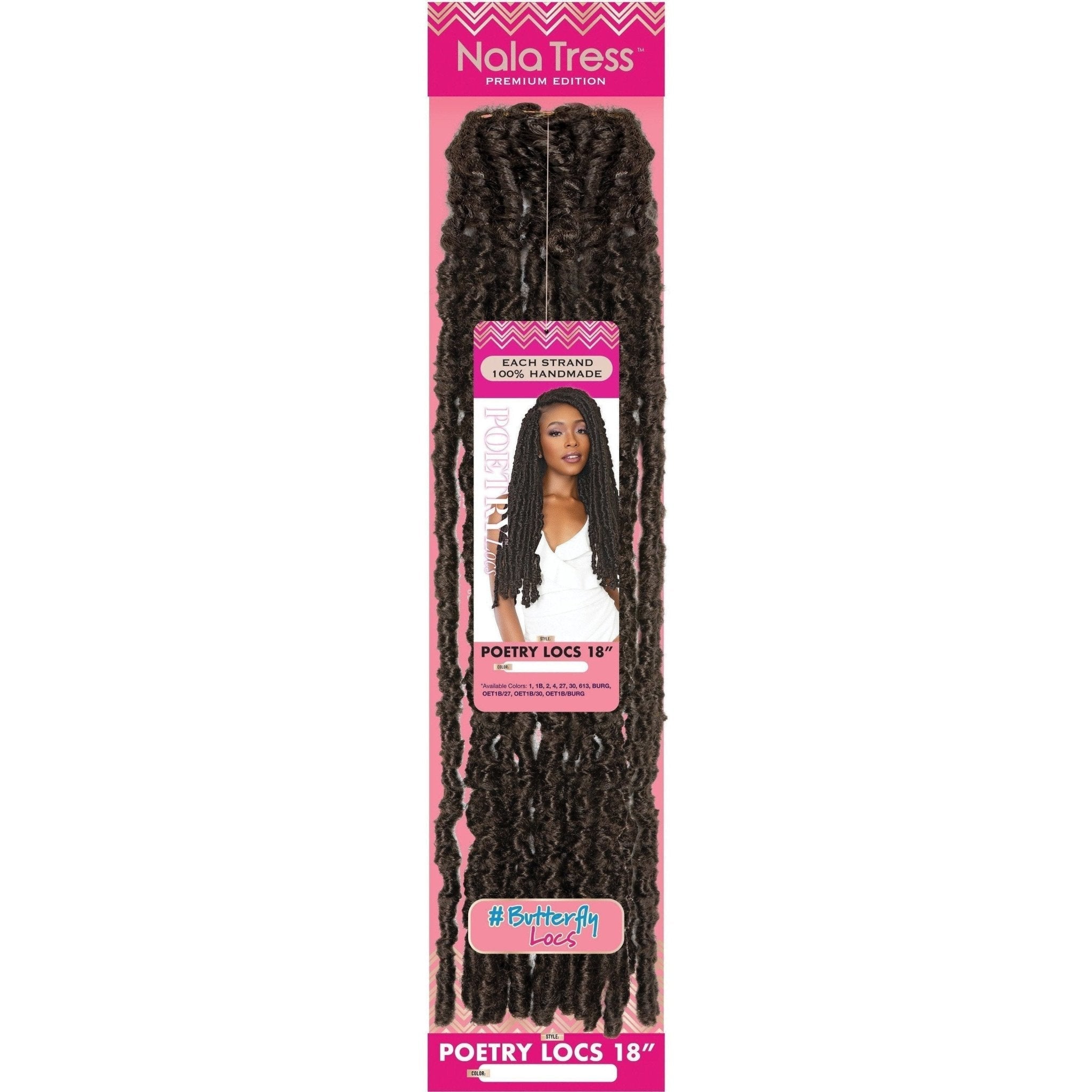 Janet Collection Nala Tress Poetry Locs 18" Hair Extensions