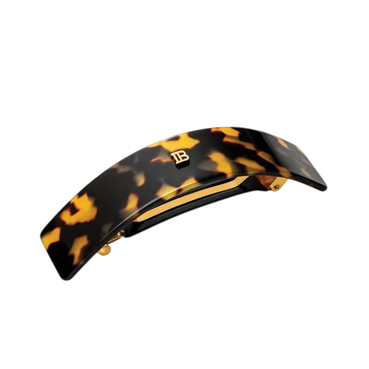Balmain Cellulose Acetate Barrette Large Tortoise Shell 1 pc