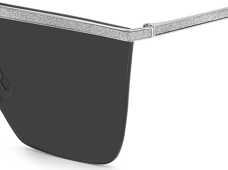 Jimmy Choo Leah/S Grey Shield Women's Sunglasses 99mm
