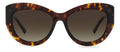Jimmy Choo Xena/S 54 Havana Brown Women's Sunglasses