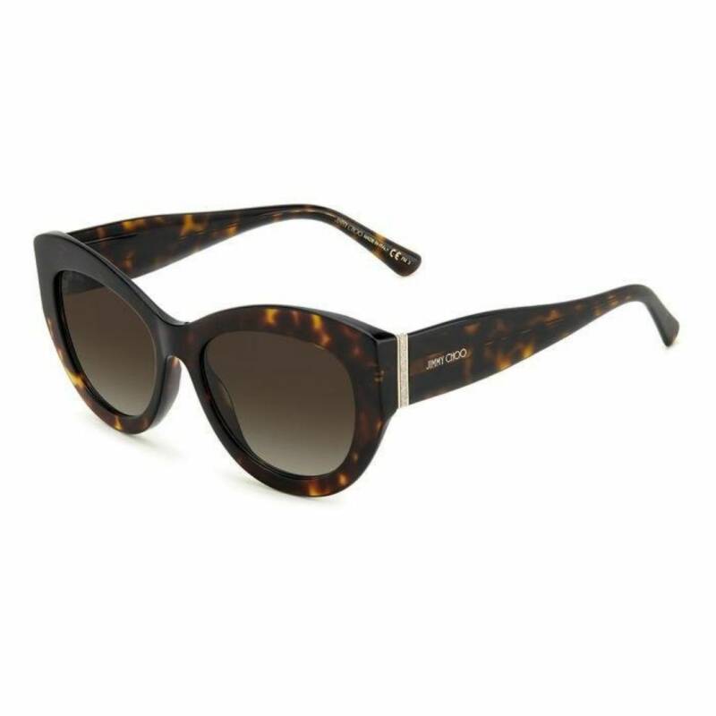 Jimmy Choo Xena/S 54 Havana Brown Women's Sunglasses