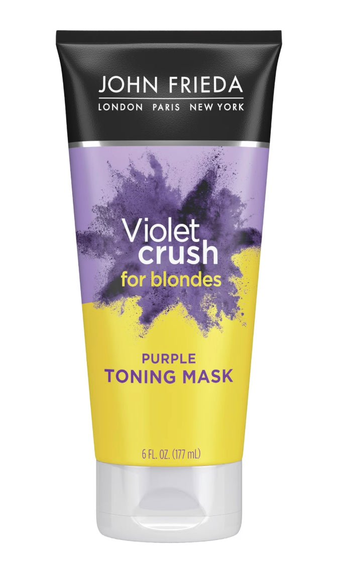 John Frieda Purple Shampoo Deep Conditioning Purple Toning Mask fl 6 Oz