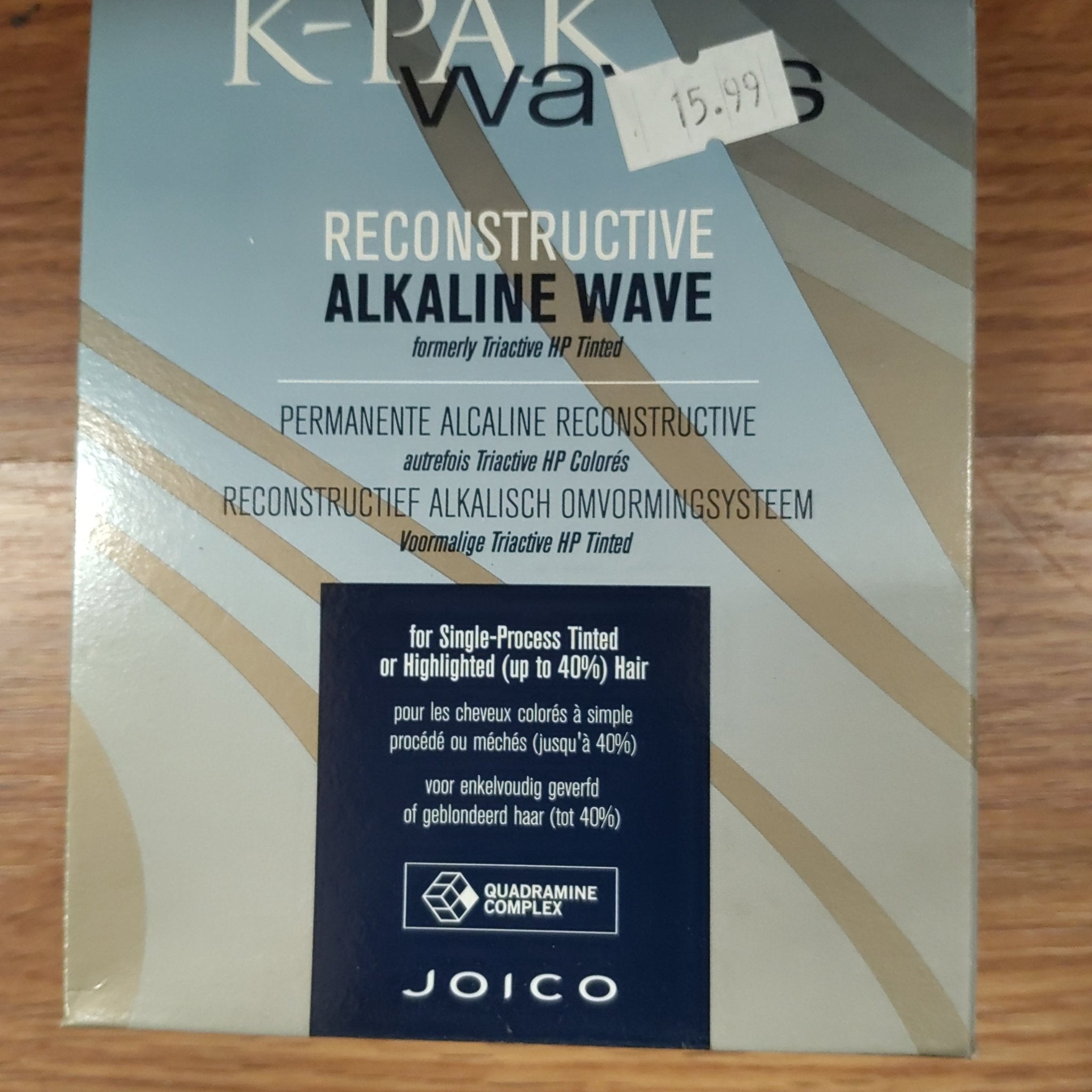 Joico Hair Color K-Pack Alkaline Color Treated Wave