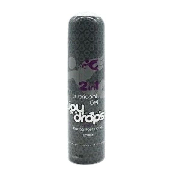 Joydrops 2-in-1 Lubricant Gel for Intimate Comfort 125ml
