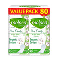 Molped Pure & Soft Ultra Thin Daily Liners 80 Count