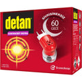 Detan Mosquito Repellent 60 Night Liquid Refill & Device 45 ml