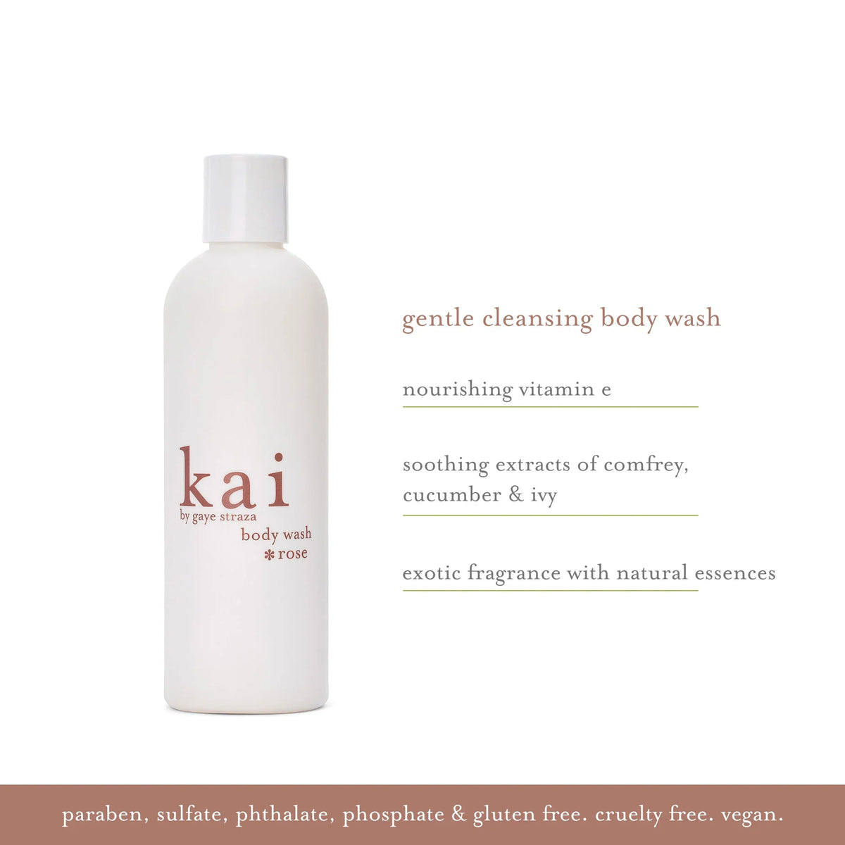 kai Rose Body Wash