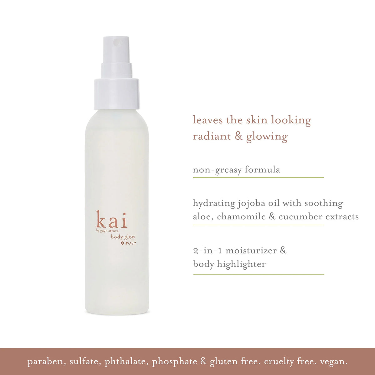 kai Rose Body Glow