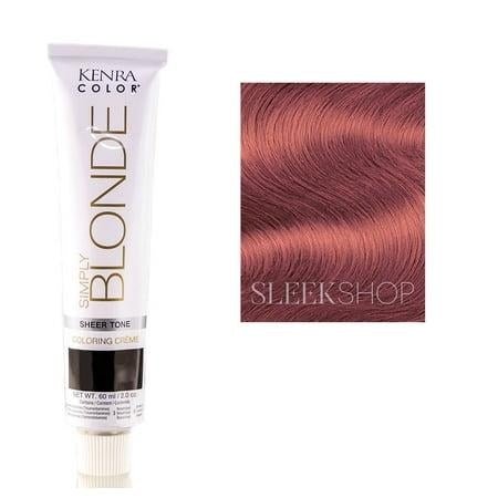 Kenra Color Simply Blonde Sheer Tone Coloring Creme, Rose