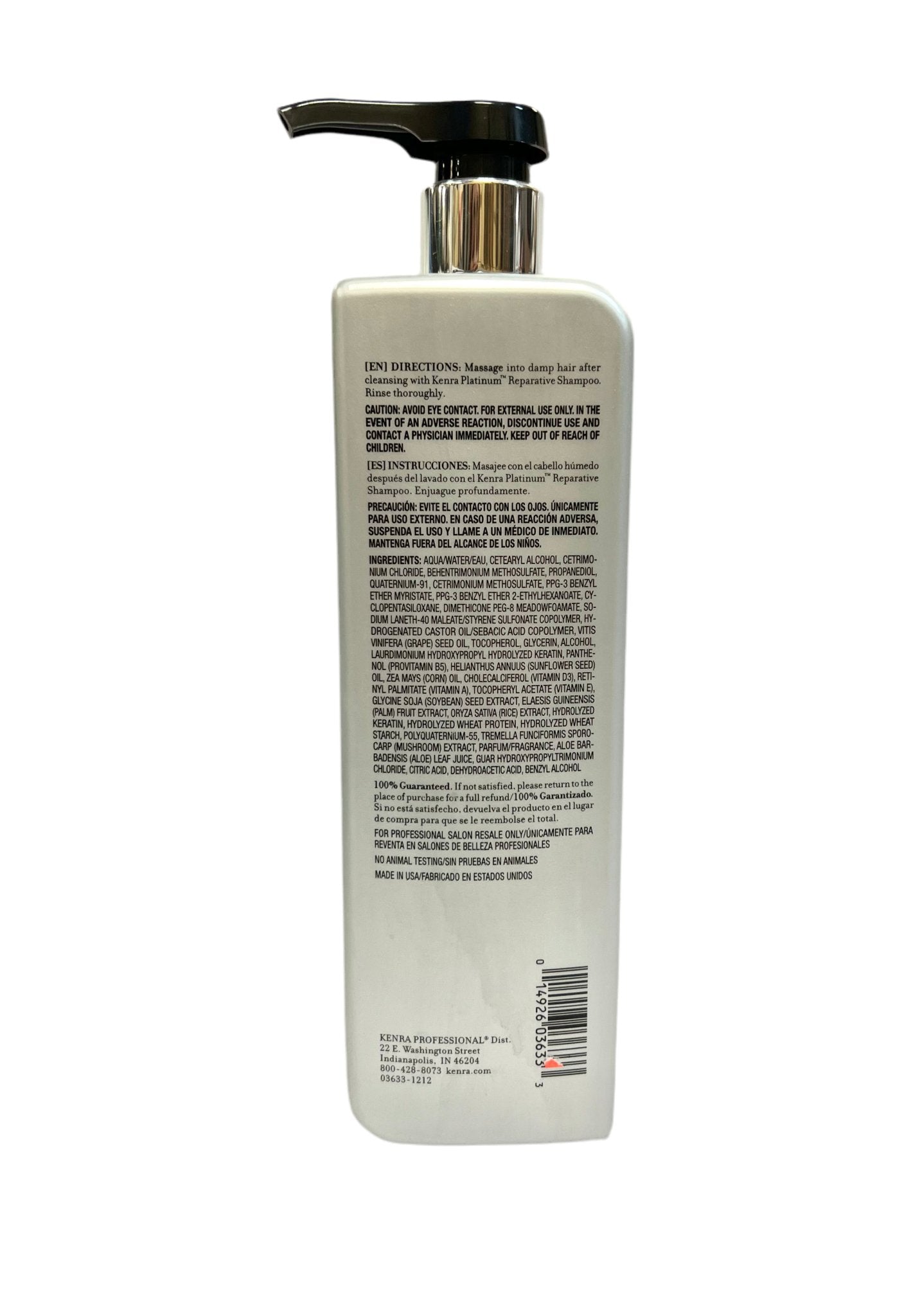 Kenra Platinum Restorative Conditioner 33.8 fl oz