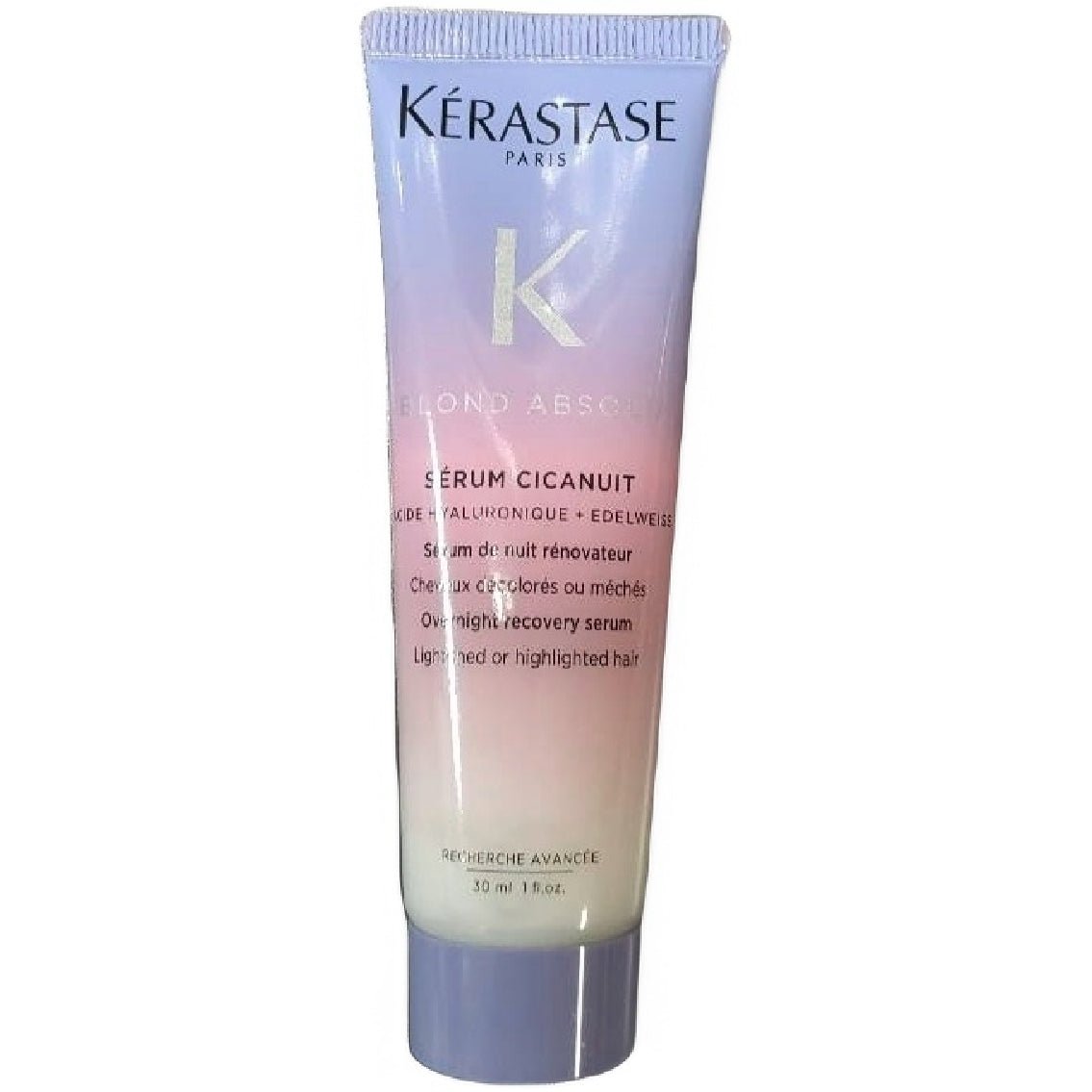 Kérastase Blond Absolu Sérum Cicanuit Overnight Recovery Serum 1 oz Travel Size