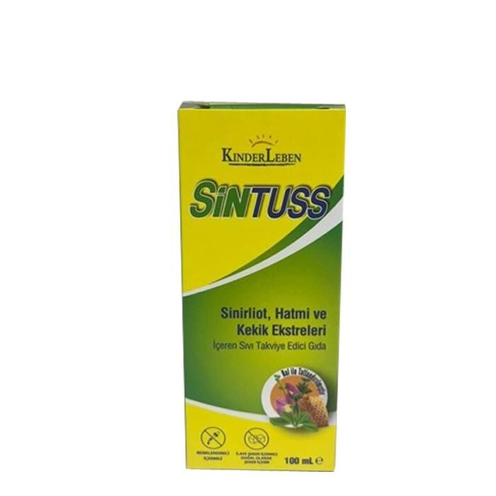 Kinderleben SinTuss Herbal Syrup for Throat Comfort 100ml