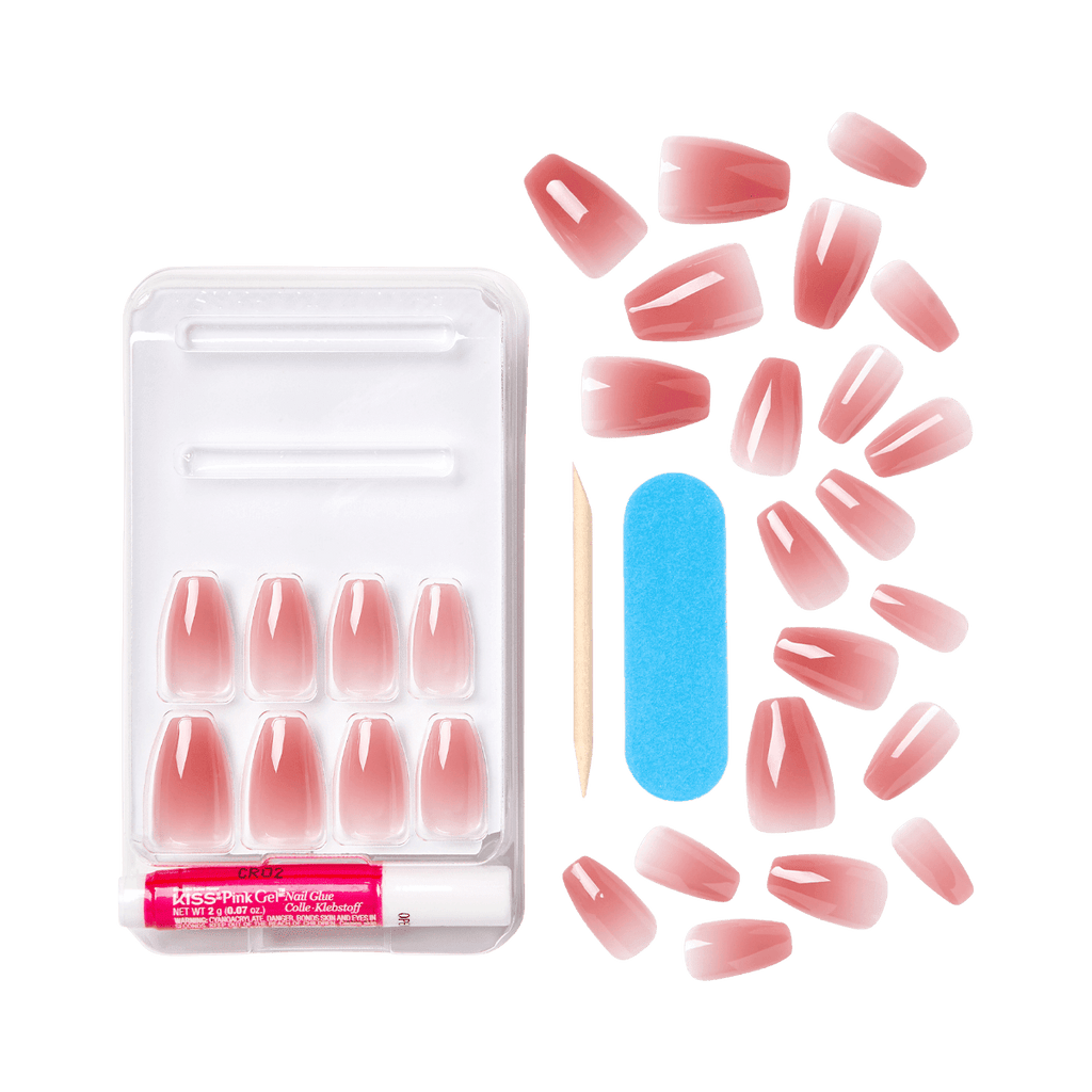 KISS Bare But Better Nails – Nude Drama