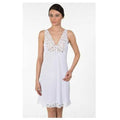 Kom Eva Emy Shaping Slip Dress Smooth Silhouette White