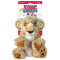 KONG Comfort Kiddos Lion Plush Dog Toy with Squeaker Large