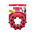 KONG Dotz Circle Textured Ring Dog Chew Toy Large