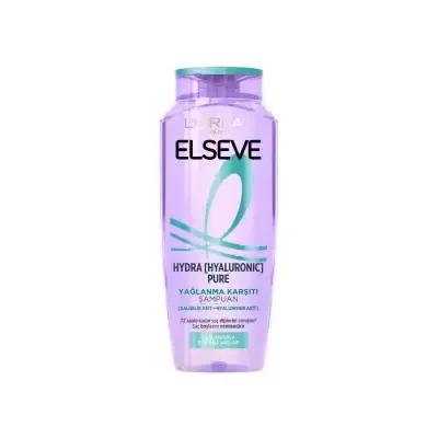 Loreal Elseve: Hydra Hyaluronic Acid Shampoo - Oil Control, Deep Cleansing & Hydration for Oily, Greasy Hair - 10.14 fl oz